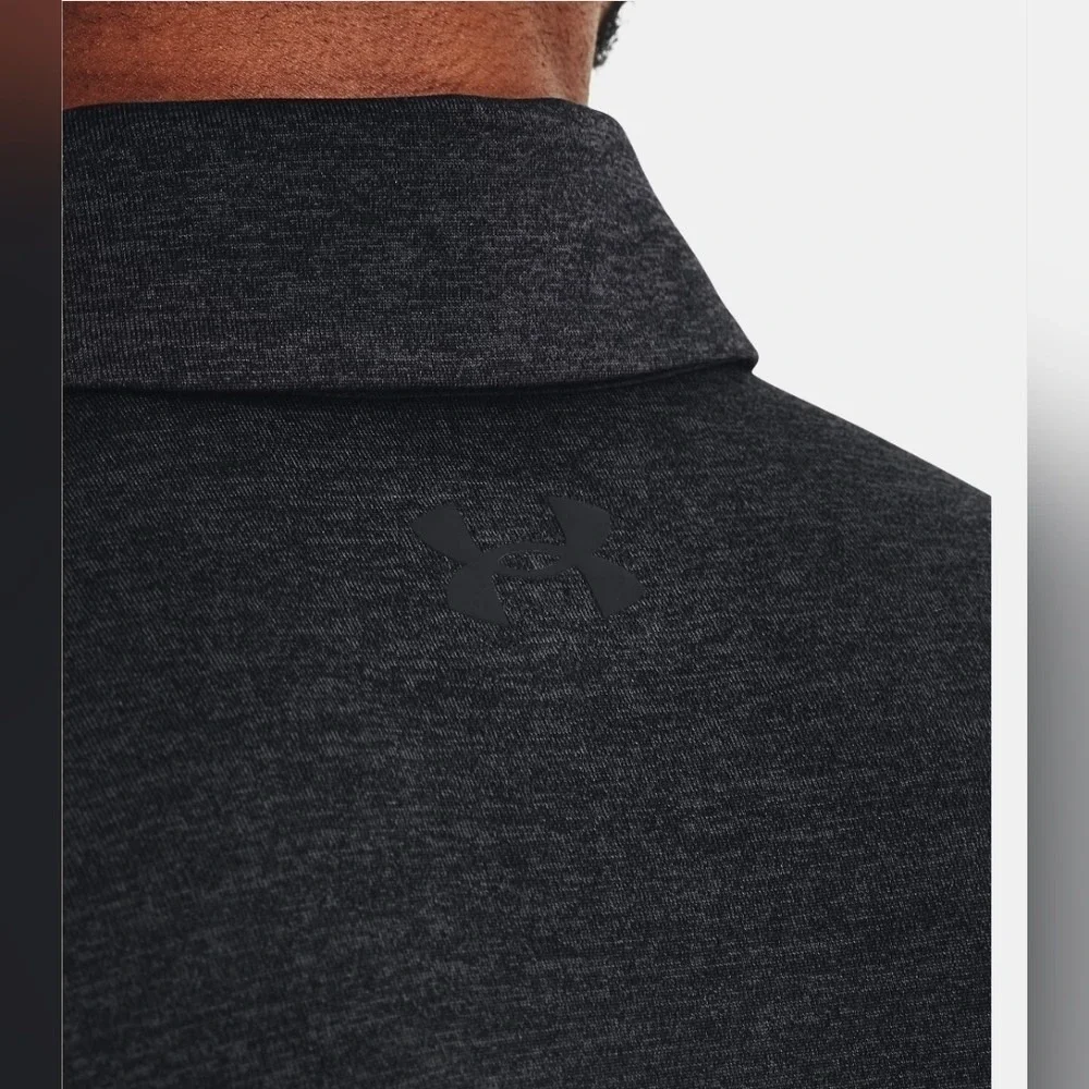Under Armour Mens The Playoff Polo Shirt‎ Small Gray Short Sleeve UPF 30 New